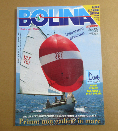 Rivista bolina andar - bolina, mare