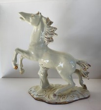 STATUA CAVALLO IN CERAMICA “FIAMMA”  SESTO FIORENTINO, h.29cm