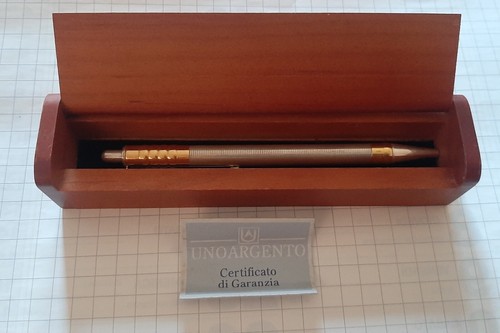 Penna unoargento vintage nuova - penna,