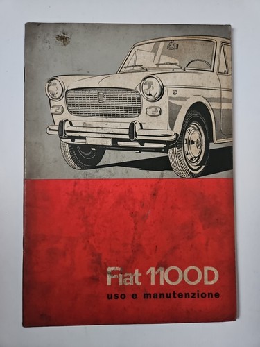 Fiat 1100d manuale - fiat,