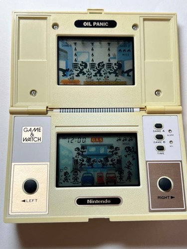 Gamewatch nintendo oil panic - gamewatch,