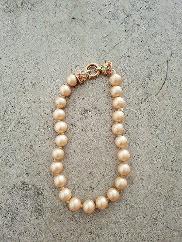 Collana finte perle vintage - collana, di