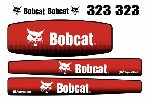 Bobcat 323 decalcomanie