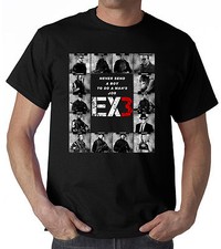 T SHIRT I MERCENARI 3 THE EXPENDABLES 3 FILM CAST STALLONE E Schwarzenegger UOMO
