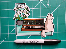 Adesivo Minimoog x 2 Moog