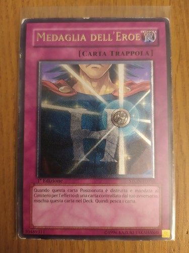Carta medaglia - yu-gi-oh!,