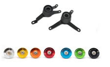 BARRACUDA COPPIA TAMPONI PARATELAIO CARENA HONDA CBR 1000 RR 2017-2019 + INSERTI