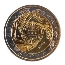 Italie. 2 Euro - World Food