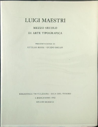 Luigi maestri mezzo - luigi,