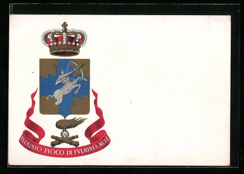 Cartolina corona stemma - corona,