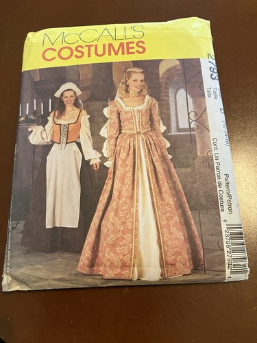 Mccalls costumes 2793 - costumes, wench