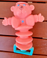 Sonaglio Pupazzo in Gomma Ledra Plastic Vintage Raro Giocattolo