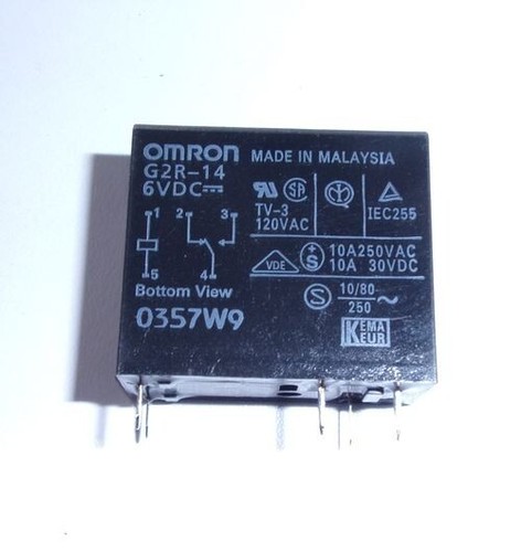 G2r 6vdc relais - x,