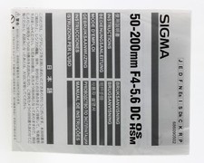 Manuale di istruzioni Sigma