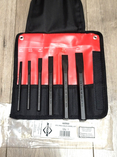 Mayhew pro 6pc cold chisel - mayhew,