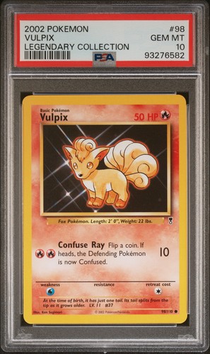 Psa vulpix 110 pokemon - 10, |