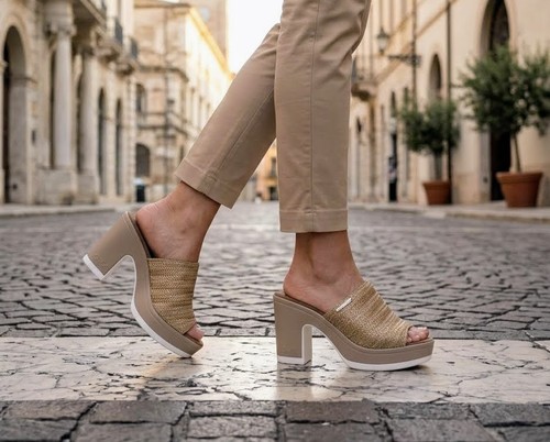 Ciabatte donna cuoio - ciabatte,