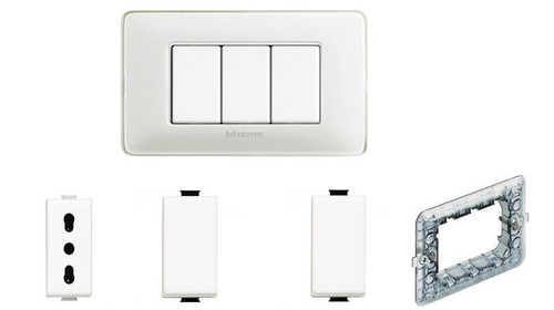 Kit impianto elettrico plana - impianto,