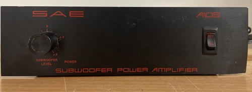 Sae a105 amplificatore - sae, di
