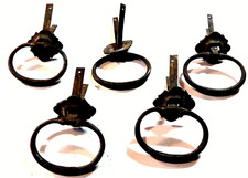 5 MANIGLIE PENDENTI IN BRONZO