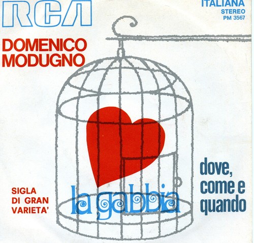 Domenico modugno gabbia - domenico, la