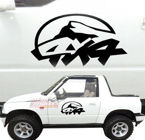 Adesivi fuoristrada 4x4 n - fuoristrada, n°