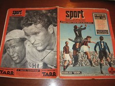 SPORT ILLUSTRATO 1954/12 INTER MILAN FOTO SQUADRA LANEROSSI MODENA SILVIO PIOLA