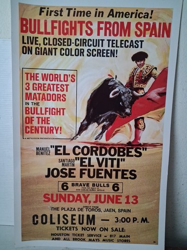 Poster sam houston coliseum - sam,