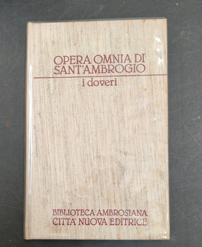 Opera omnia sant ambrogio - omnia, sant'ambrogio