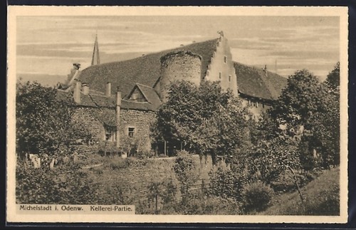 Cartolina michelstadt - michelstadt, i
