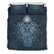 Set biancheria da letto elefante mandala