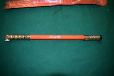 Pompa ad aria telaio bici d'epoca HETA completamente pressata 46 cm circa valvola Presta NOS