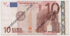10 EURO ERRORE STAMPA