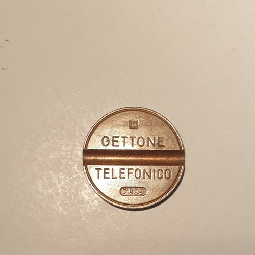 Gettone telefonico con - telefonico, zecca