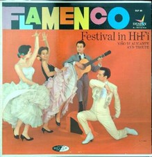 FLAMENCO FESTIVAL IN HI-FI VINILE AA.VV. DESIGN RECORDS 1957  /