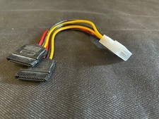 Vultech Cavo Adattatore Doppia Alimentazione SATA