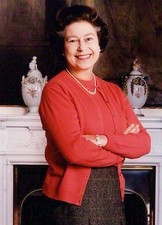 Cartolina Regina Elisabetta II