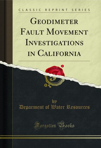 Geodimeter fault movement - geodimeter,