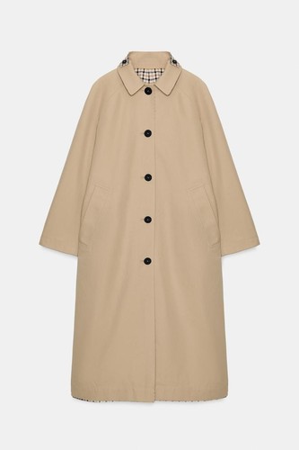 Zara nuovo trench - nuovo, donna