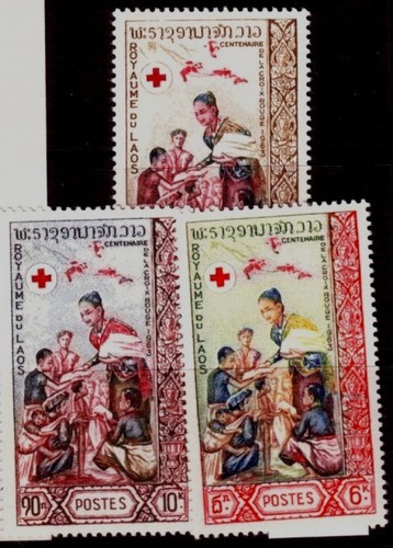Laos set del 1963 - laos,