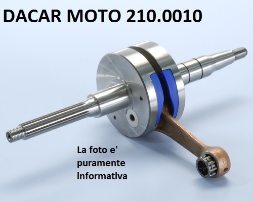 210 0010 albero motore polini - 210.0010,