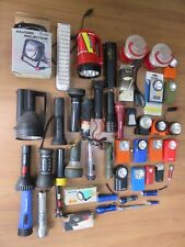 Lotto stock TORCIA ELETTRICA PILA LAMPADA Militare Batteria a di MERCATINO PULCI