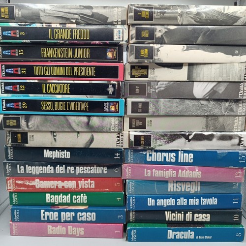 Lotto film vhs italiani - film, e