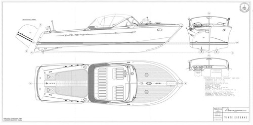 Riva aquarama yacht motore - riva, a
