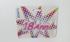 CANDELINA 18 ANNI MAGENTA cm