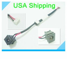 DC power jack in cable harness
