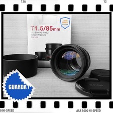 SAMYANG 85mm T1.5 MARK II AS