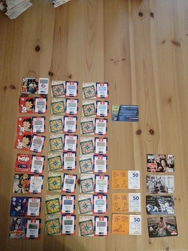Lotto schede telefoniche - 32,