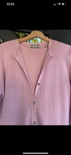 Cardigan vintage rosa pallido