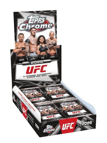 Ufc 2026 topps - ufc, chrome